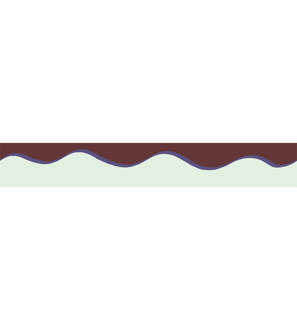 Scroll Border 5cm Wallpaper by Parker & Jules Conker