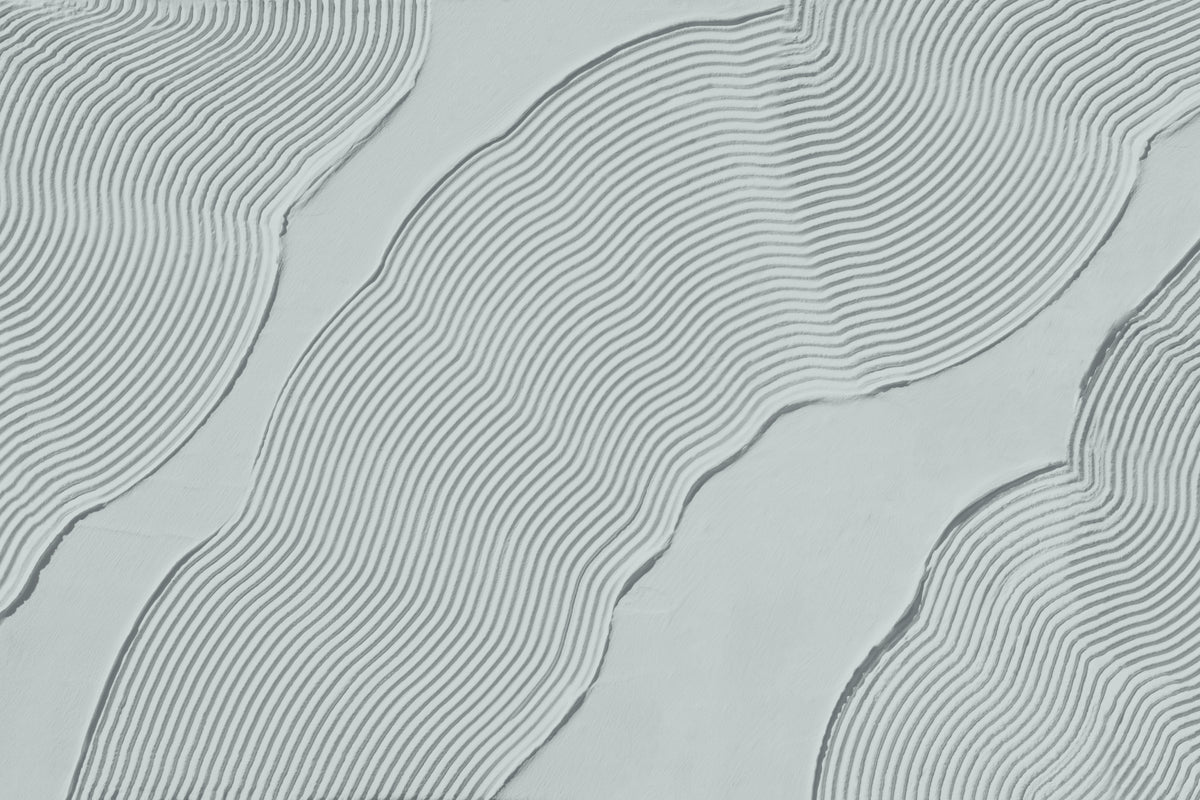 Sculpt Blue mural by Hovia