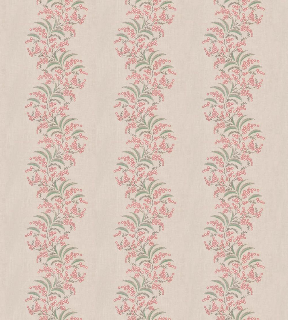 Sea Aster Fabric by GP & J Baker Soft Red