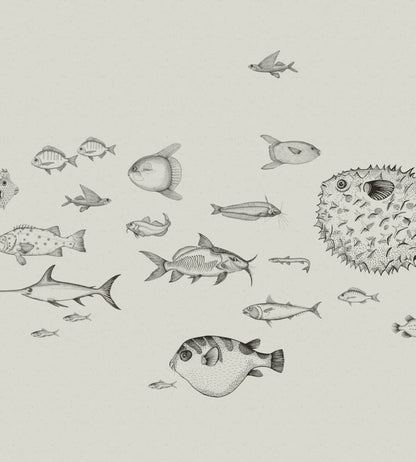 Sea Current Mural by Coordonne Ink