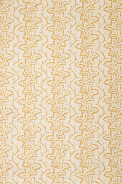 Seafern Indoor-Outdoor Fabric by Jean Monro in Haystack Yellow