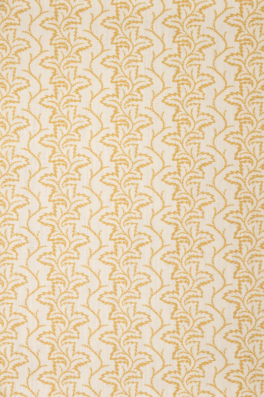 Seafern Indoor-Outdoor Fabric by Jean Monro in Haystack Yellow