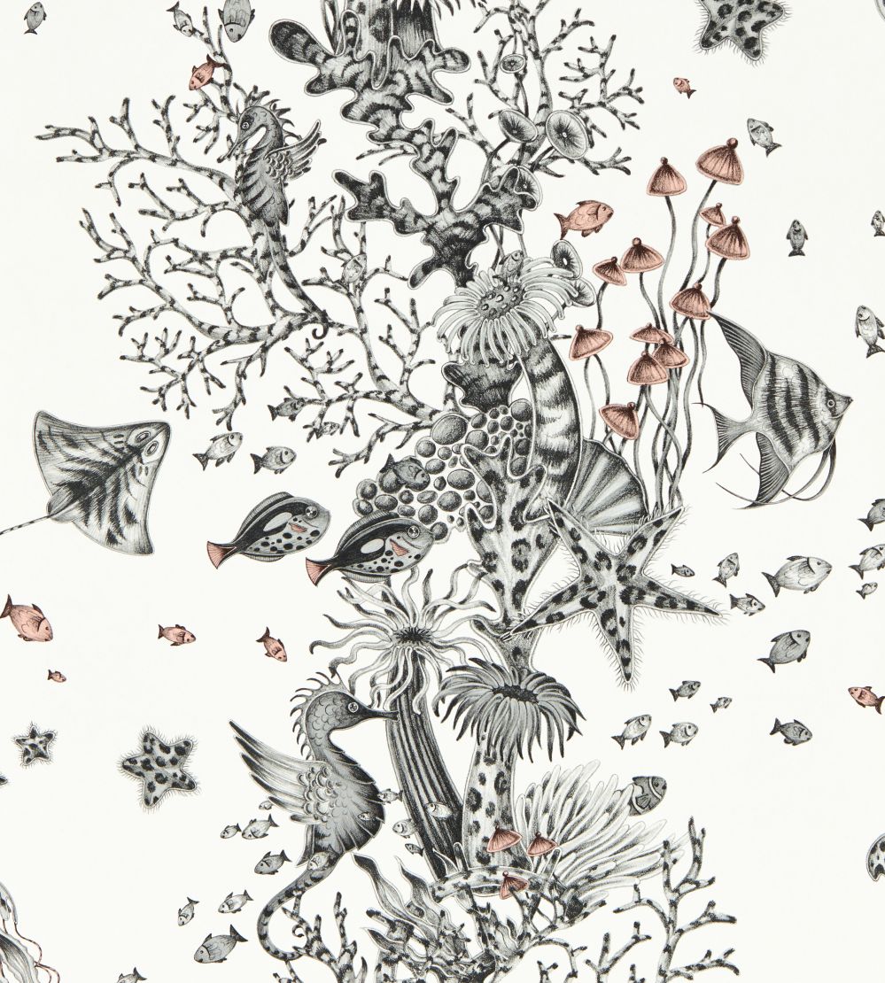 Seaforest Wallpaper by Clarke & Clarke Mono