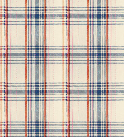 Seaport Plaid Wallpaper by MINDTHEGAP Cream