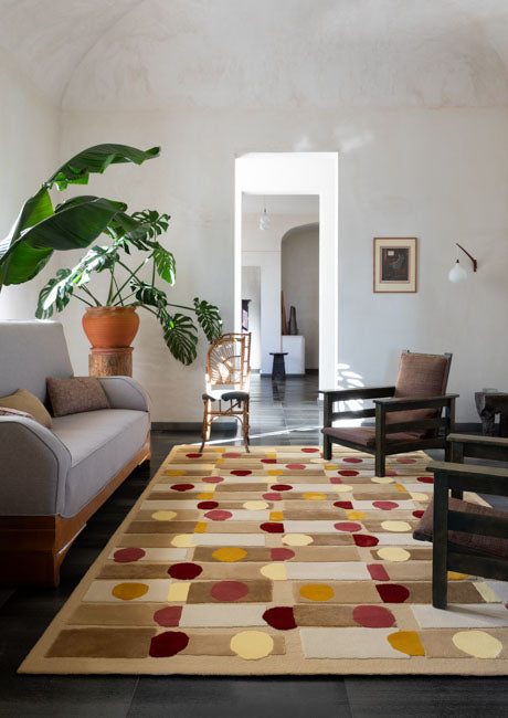 Seaside Rug by Pierre Frey shown in a room setting (view 1)
