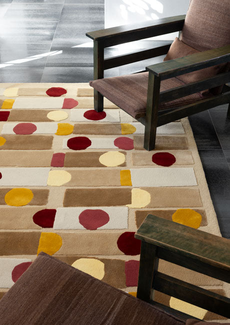 Seaside Rug by Pierre Frey shown in a room setting (view 2)