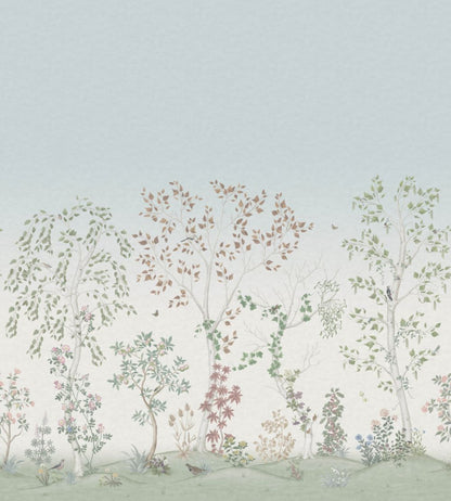 Seasonal Woods Mural by Cole & Son Clear Skies