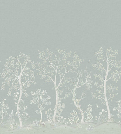 Seasonal Woods Mural by Cole & Son Sage