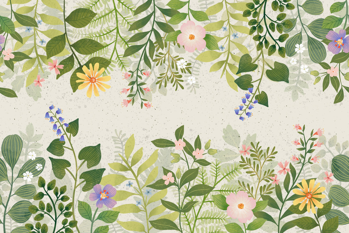 Secret Garden Original mural by Hovia