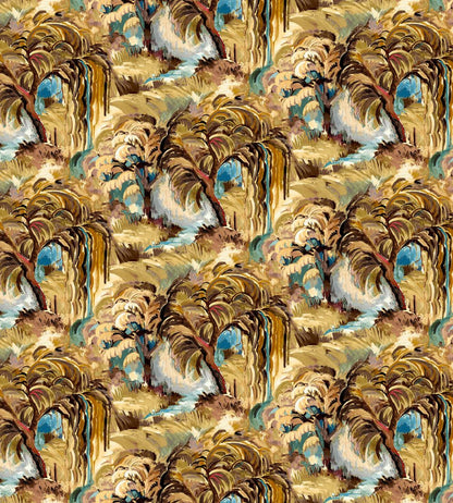 Secret Lagoon Baby Fabric by Arley House Henna