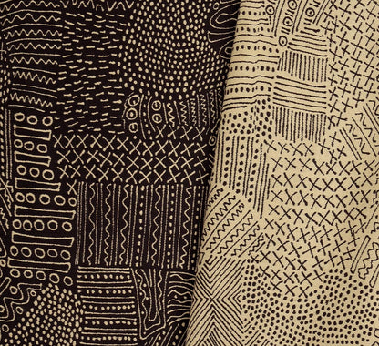 Segou Fabric by Pierre Frey in Carbone (F3860003)
