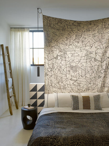Segou Fabric by Pierre Frey shown in a room setting (view 1)