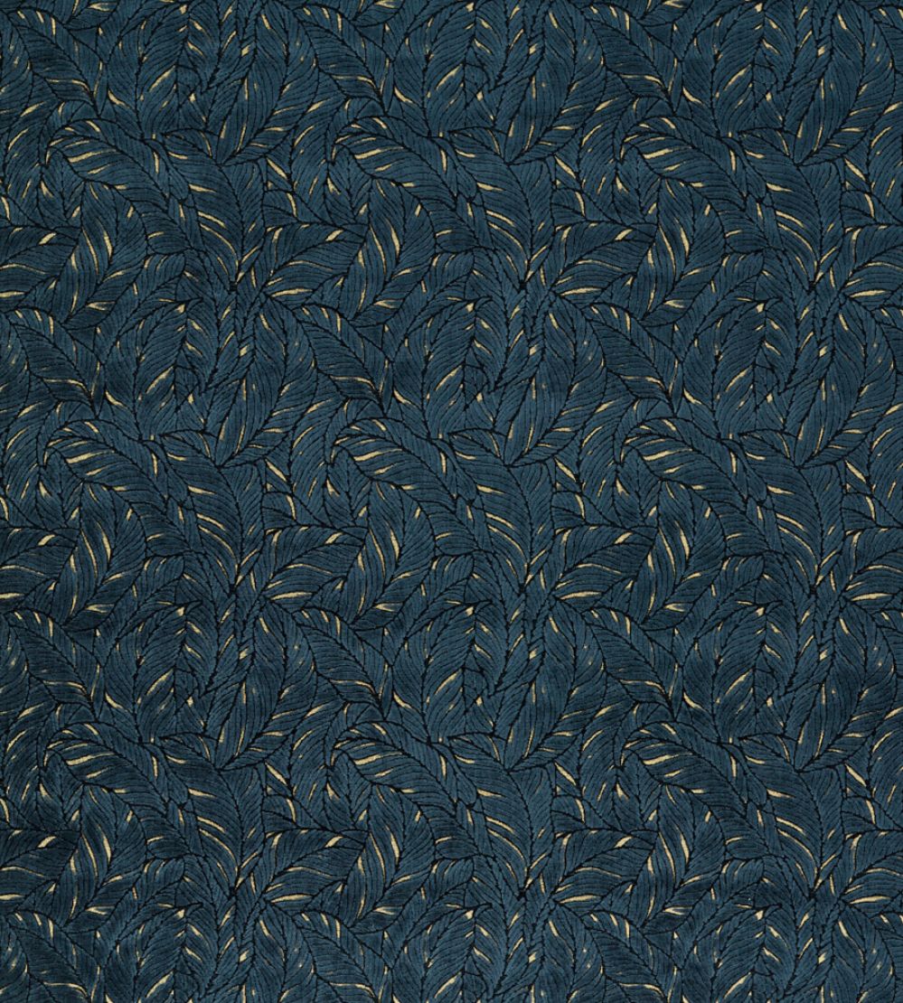 Selva Fabric by Clarke & Clarke Midnight/Gold