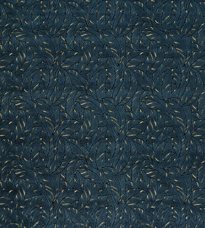 Selva Fabric by Clarke & Clarke Midnight/Gold