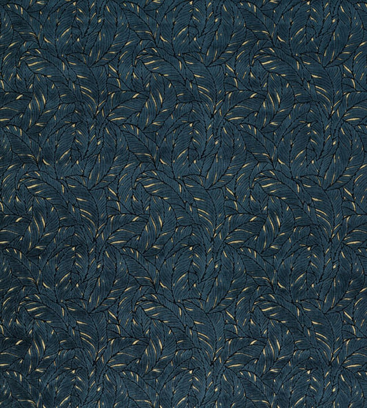 Selva Fabric by Clarke & Clarke Midnight/Gold