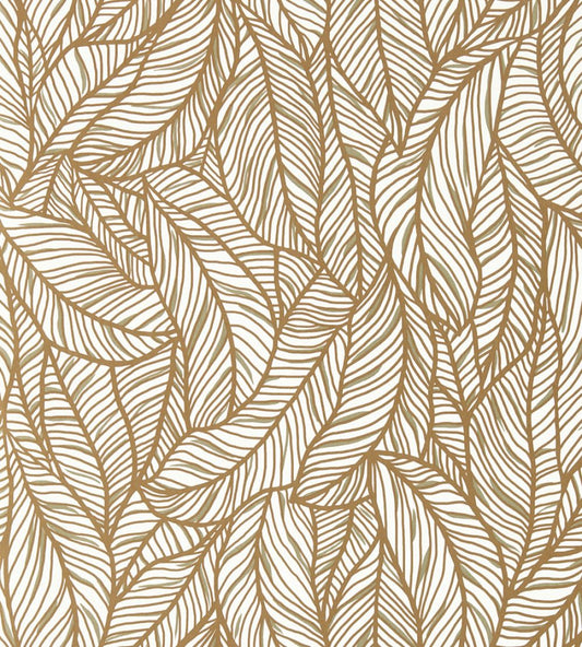 Selva Wallpaper by Clarke & Clarke Bronze/Ivory