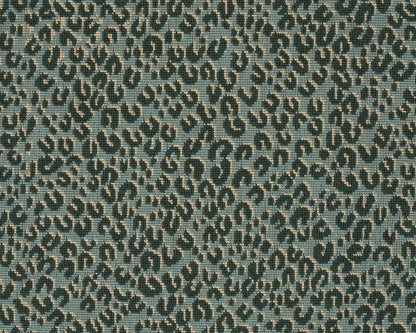 Serengeti Fabric by Le Manach in Paon (L4570004)