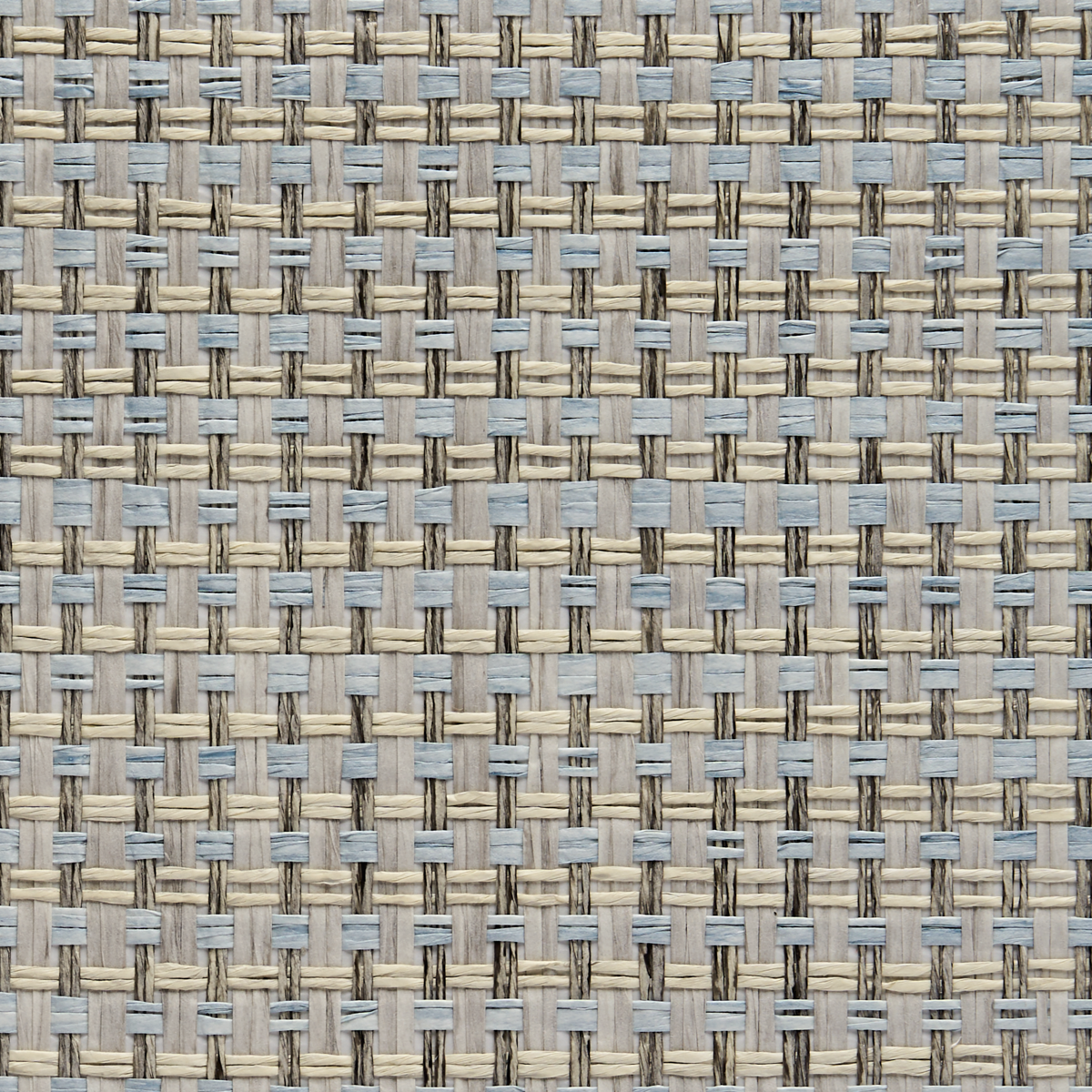 Serengeti Weave Wallpaper by Phillip Jeffries in Delta Blue (PJ 6311)