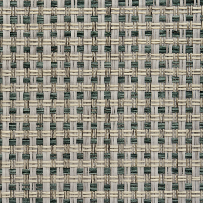 Serengeti Weave Wallpaper by Phillip Jeffries in River Rock Green (PJ 6312)