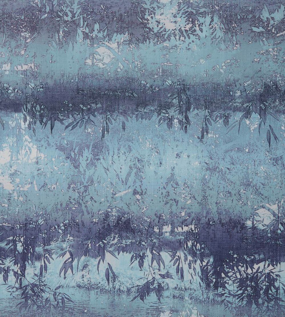 Serenity Wallpaper by 1838 Wallcoverings Indigo