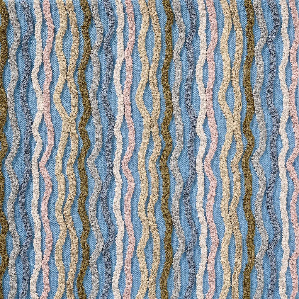 Serpentine Rug by Pierre Frey in Bleuet (FT570002)