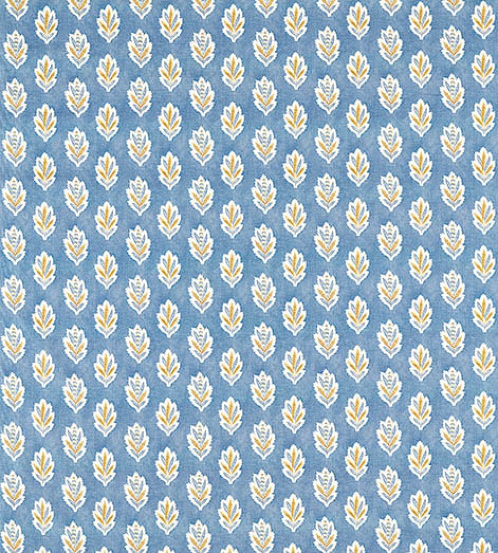 Sessile Leaf Fabric by Sanderson Cornflower