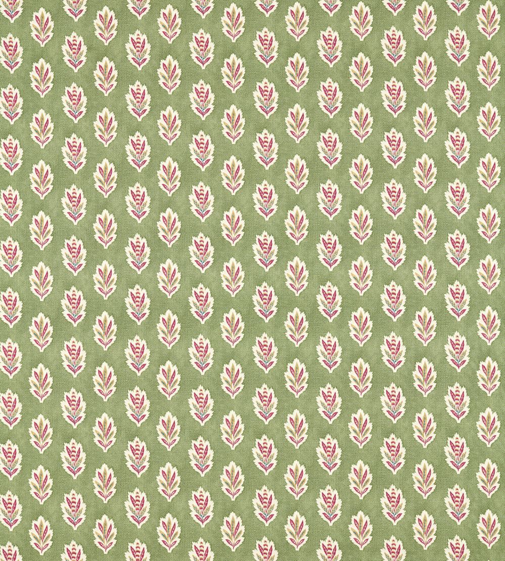 Sessile Leaf Fabric by Sanderson Forest Green
