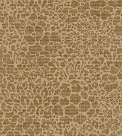 Seventies Floral Wallpaper by Eijffinger Brown/Taupe