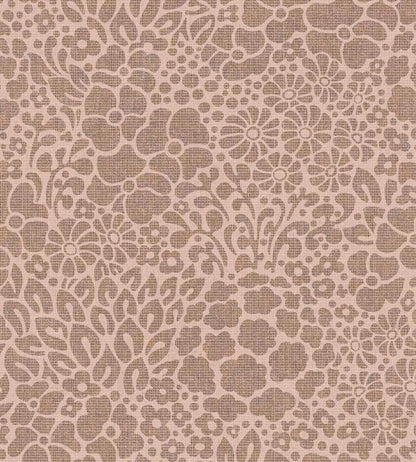 Seventies Floral Wallpaper by Eijffinger Pink