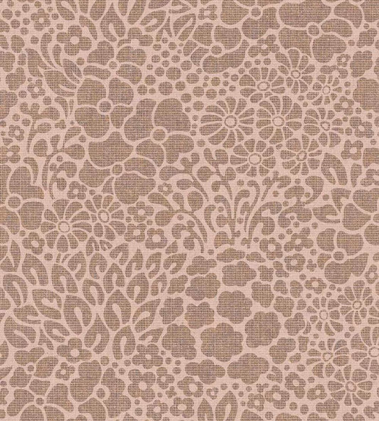 Seventies Floral Wallpaper by Eijffinger Pink