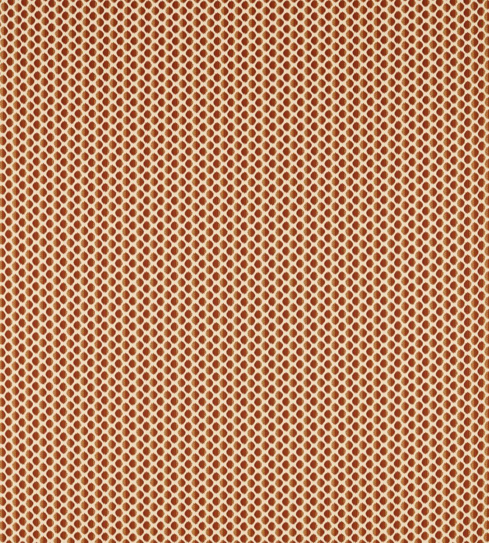 Seymour Spot Fabric by Zoffany Amber