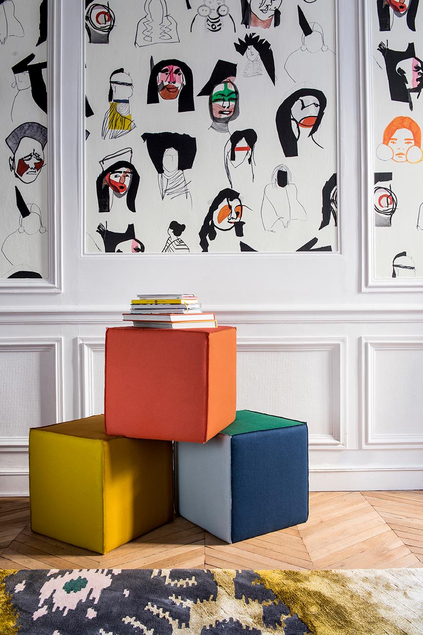 Shaman Fabric by Pierre Frey shown in a room setting (view 1)