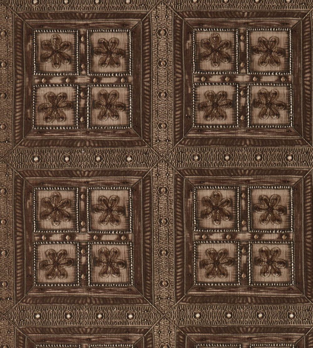 Shand Gate Fabric by Sanderson Indian Oak