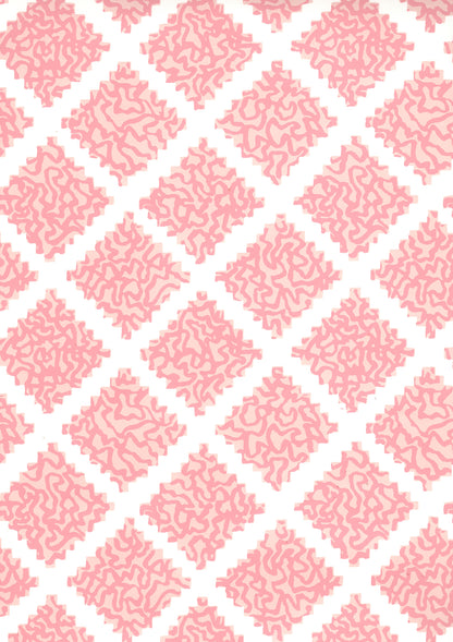 Shanghai Pinks on White wallpaper by Quadrille