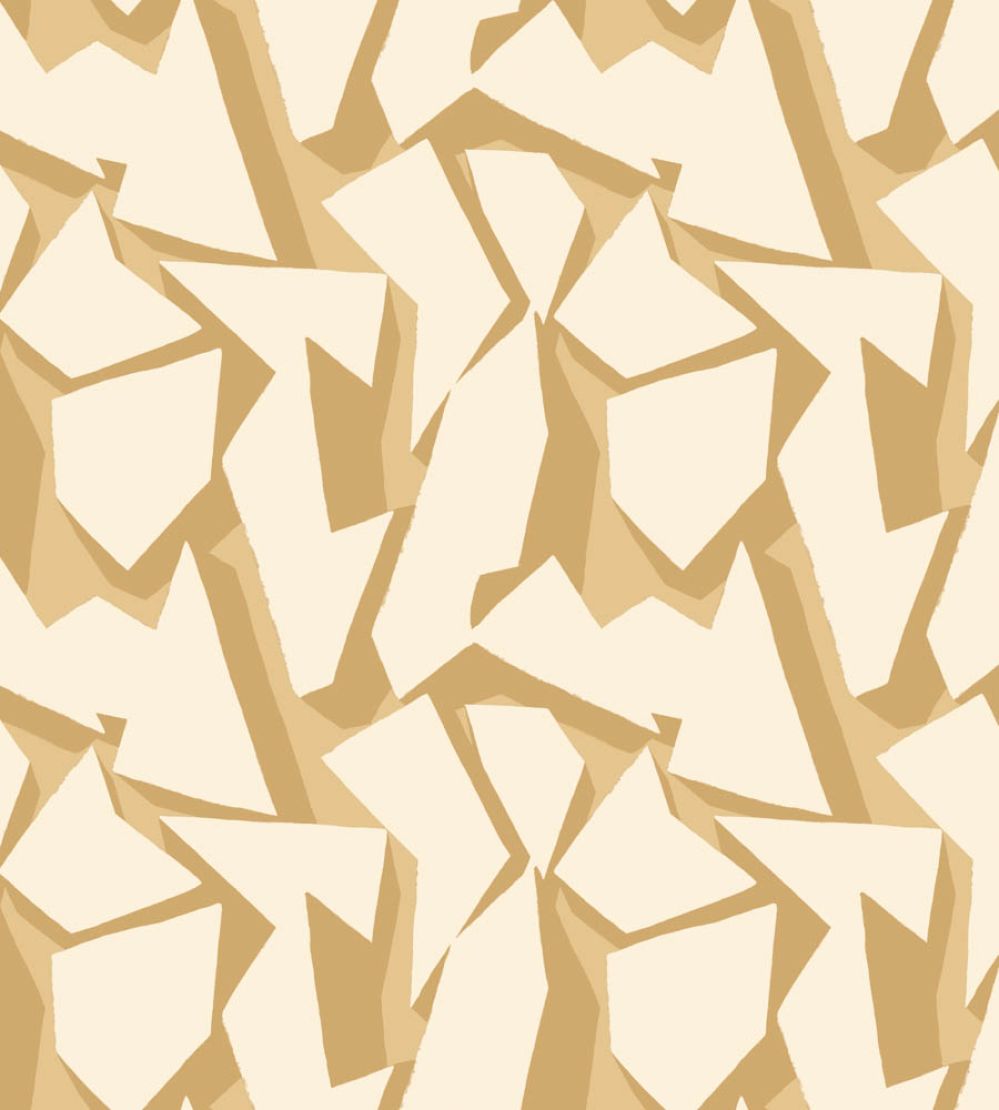 Shatter Wallpaper by Ohpopsi Ochre