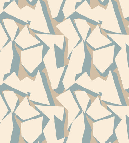 Shatter Wallpaper by Ohpopsi Soft Petrol