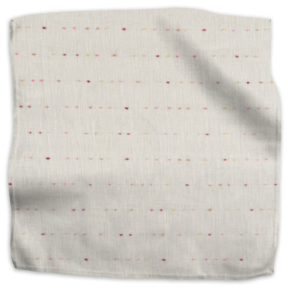 Sheer Confetti Fabric by Kathryn M. Ireland in Desert Rose