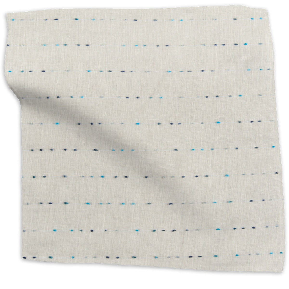 Sheer Confetti Fabric by Kathryn M. Ireland in Multi Blue