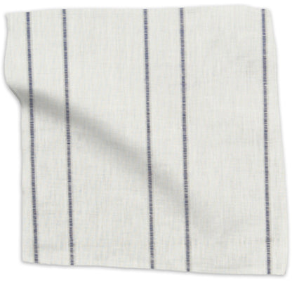 Sheer Stripe Fabric by Kathryn M. Ireland in Indigo