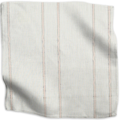 Sheer Stripe Fabric by Kathryn M. Ireland in Pink