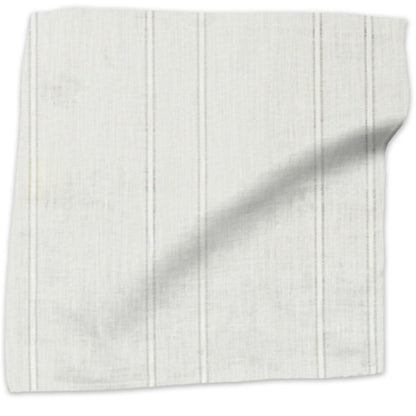 Sheer Stripe Fabric by Kathryn M. Ireland in White