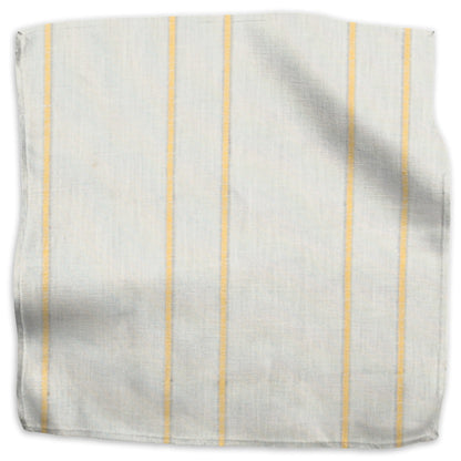 Sheer Stripe Fabric by Kathryn M. Ireland in Yellow