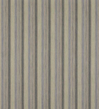 Shepton Stripe Fabric by Mulberry Home Blue