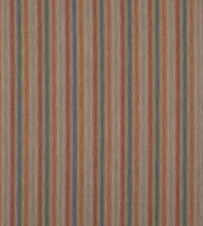 Shepton Stripe Fabric by Mulberry Home Red/Blue