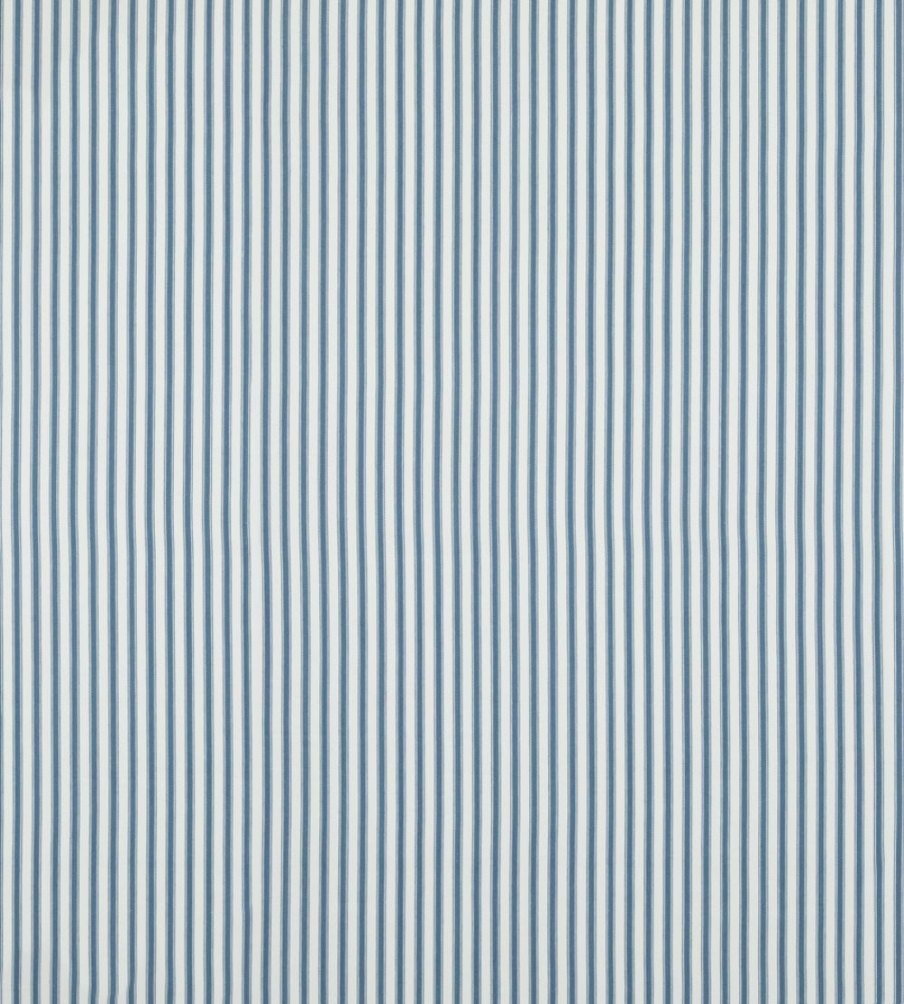 Sherborne Ticking Fabric by Baker Lifestyle Blue