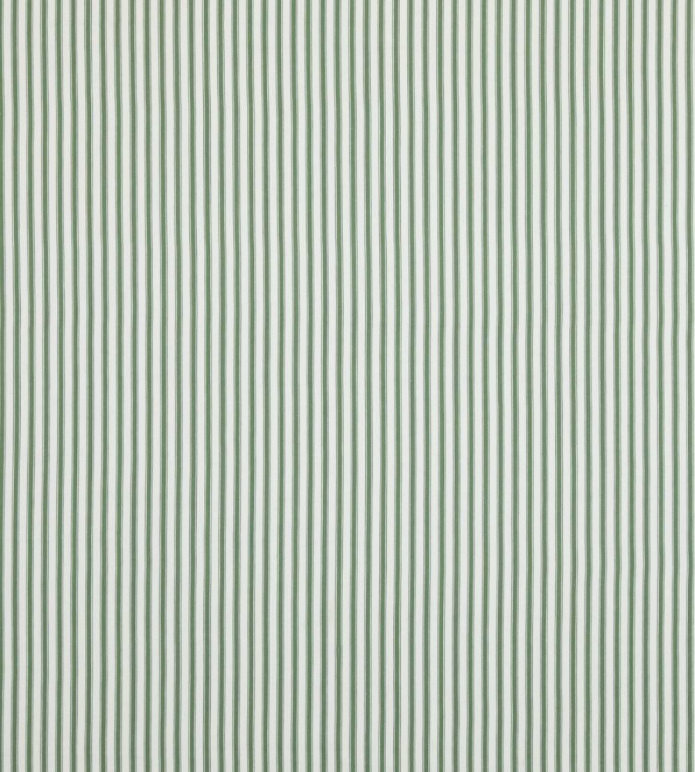 Sherborne Ticking Fabric by Baker Lifestyle Green
