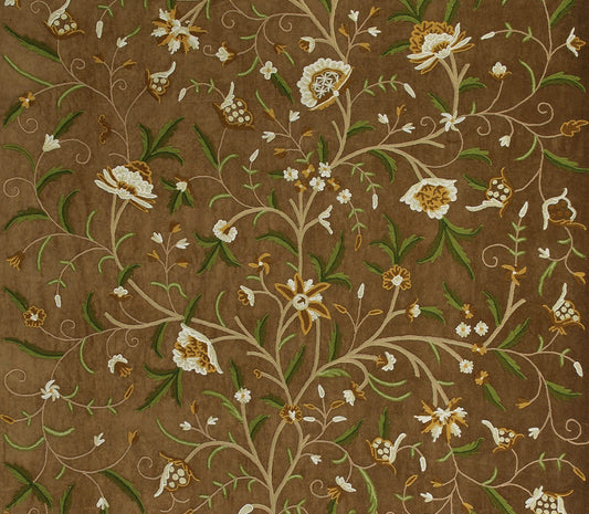 Shimia Fabric by Marvic Textiles in Brown