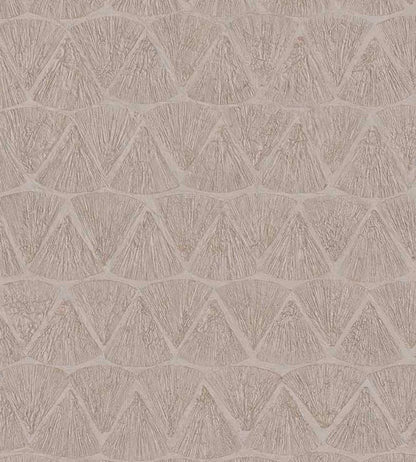 Shimmering Fans Wallpaper by Eijffinger Brown/Taupe