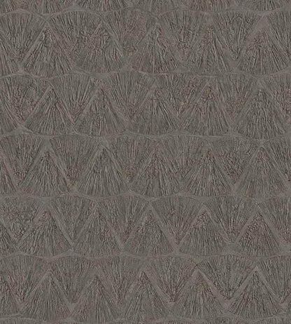 Shimmering Fans Wallpaper by Eijffinger Brown