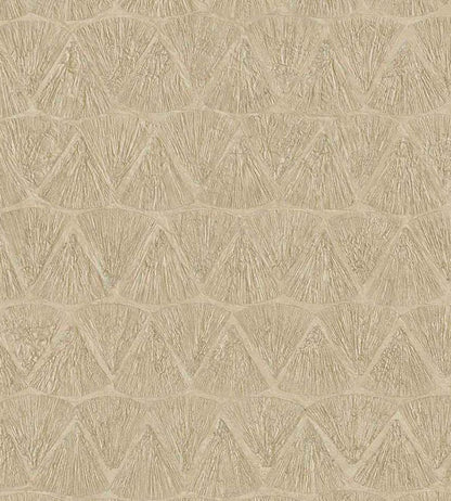 Shimmering Fans Wallpaper by Eijffinger Gold